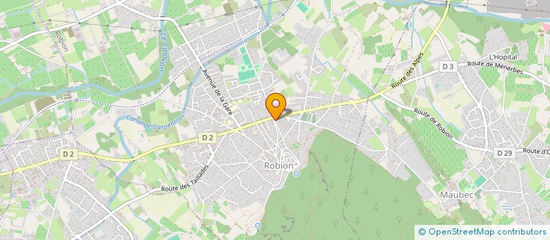 localisation de l'entreprise THAUDIERE CONSTRUCTION  APT