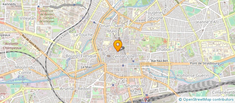 localisation de l'entreprise THAUMATROPE PRODUCTIONS  RENNES