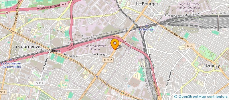 localisation de l'entreprise THAVAM EVENTS à LA COURNEUVE