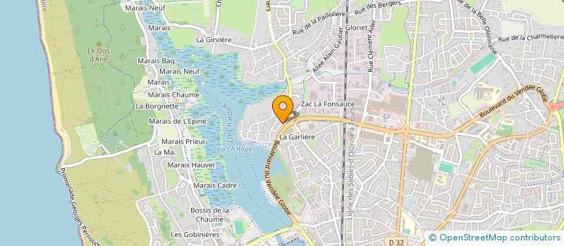 localisation de l'entreprise THAY VP 85 à LES SABLES-D'OLONNE