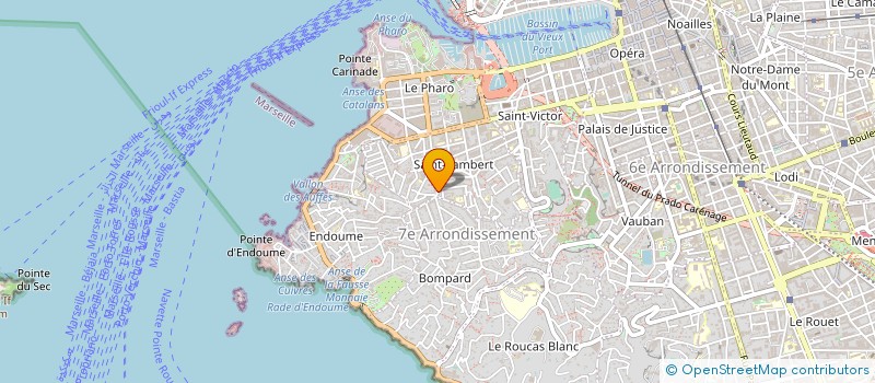 localisation de l'entreprise THAZ à MARSEILLE