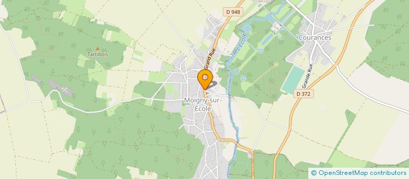 localisation de l'entreprise THB à MOIGNY-SUR-ECOLE