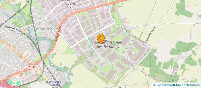 localisation de l'entreprise THB à SAINT-OUEN-L'AUMONE