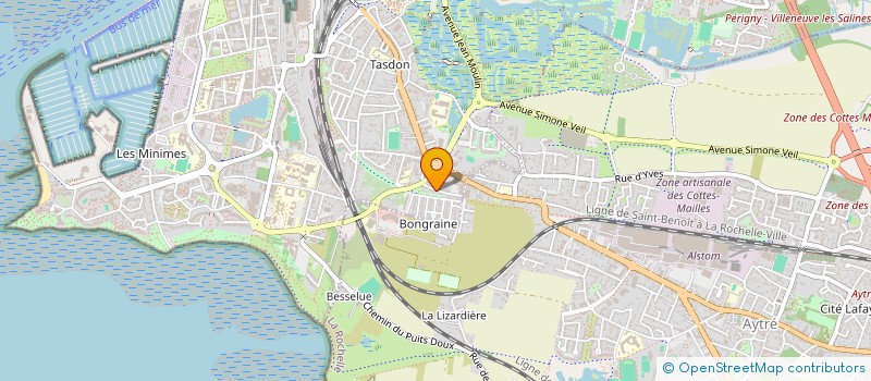 localisation de l'entreprise THB SOLUTIONS  LA ROCHELLE