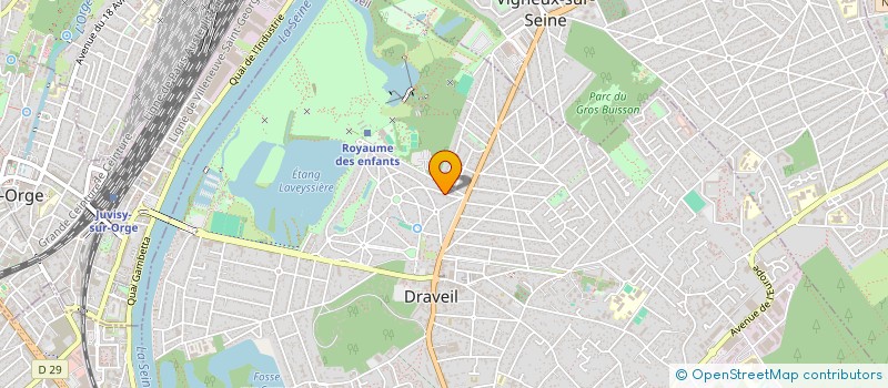 localisation de l'entreprise THC CONSEIL à DRAVEIL