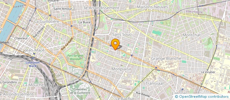 localisation de l'entreprise THCL CONSEILS  LYON