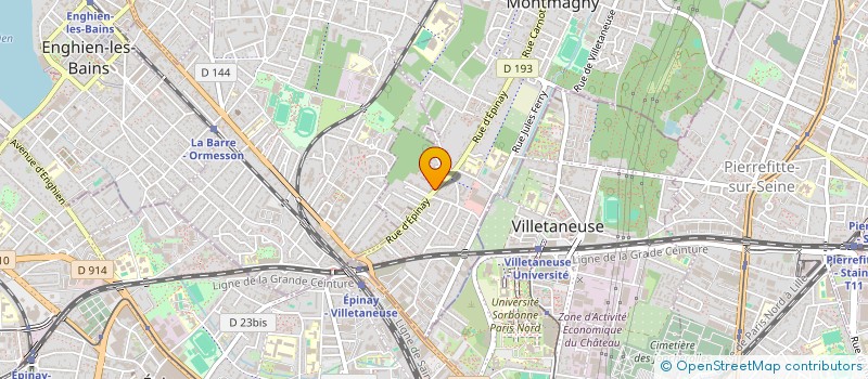 localisation de l'entreprise THD  MONTMAGNY