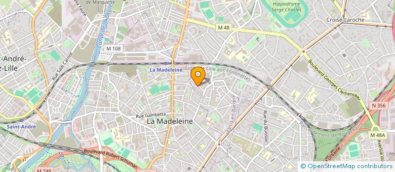localisation de l'entreprise THØD à MARCQ-EN-BARŒUL