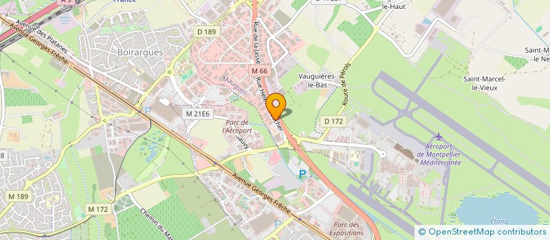 localisation de l'entreprise THD EXPERT  MAUGUIO