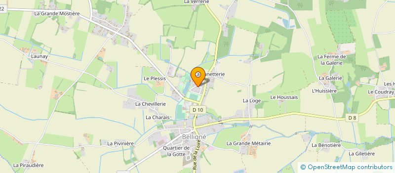 localisation de l'entreprise THD INFORM@TIQUE à LOIREAUXENCE