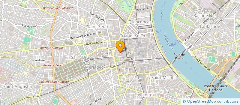 localisation de l'entreprise THDC IMMO  BORDEAUX