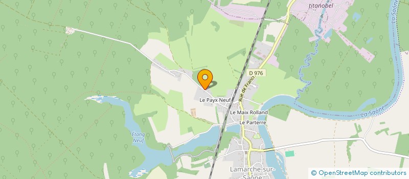 localisation de l'entreprise THDCOM  LAMARCHE-SUR-SAONE