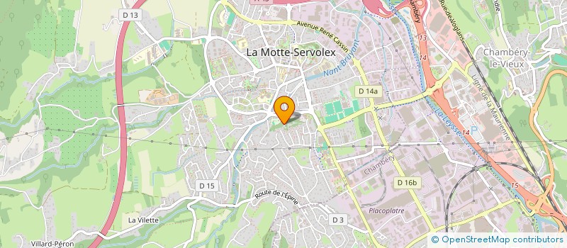 localisation de l'entreprise THDK2  LA MOTTE-SERVOLEX