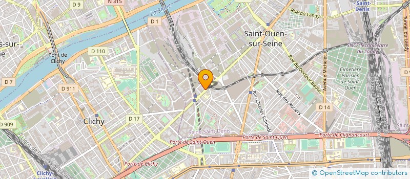 localisation de l'entreprise THDS à SAINT-DENIS