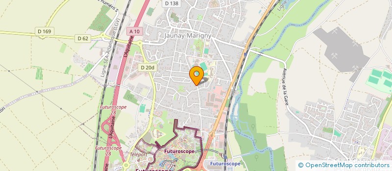 localisation de l'entreprise THE 1988 HOME  JAUNAY-MARIGNY