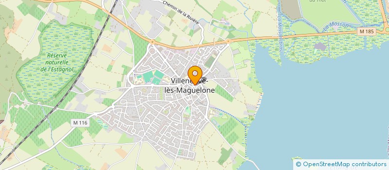 localisation de l'entreprise THE 21 ELEGANCE  VILLENEUVE-LES-MAGUELONE