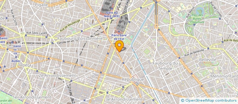 localisation de l'entreprise THE  PARIS