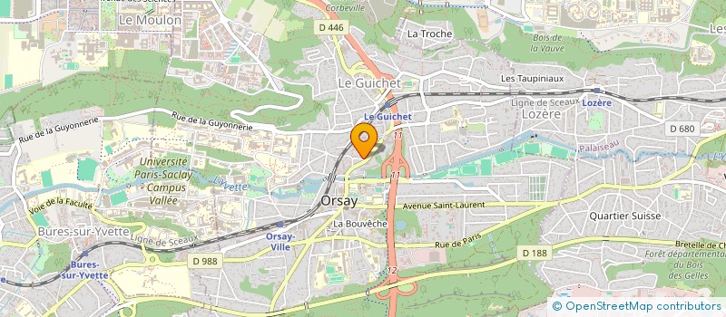 localisation de l'entreprise THE 5 WHYS à ORSAY
