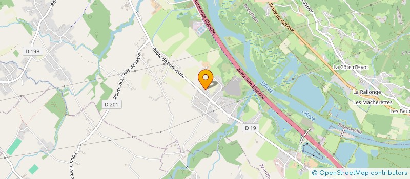 localisation de l'entreprise THE 8TH NOTE  ARENTHON