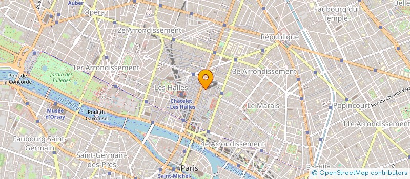 localisation de l'entreprise THE A LINE  PARIS