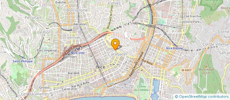 localisation de l'entreprise THE A&V EMPIRE  NICE