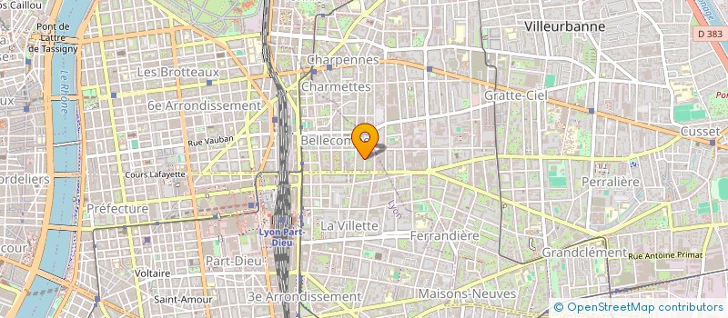 localisation de l'entreprise THE AAMIRS  LYON