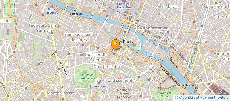 localisation de l'entreprise THE ABBEY BOOKSHOP EUROPE SARL  PARIS