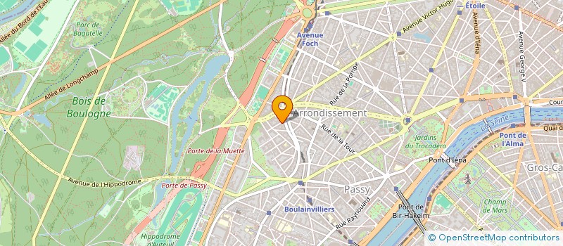 localisation de l'entreprise THE ADARE GROUP  PARIS