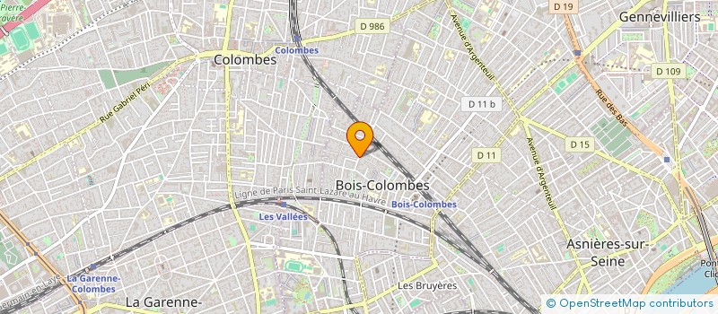 localisation de l'entreprise THE AFRIKAFORA à BOIS-COLOMBES