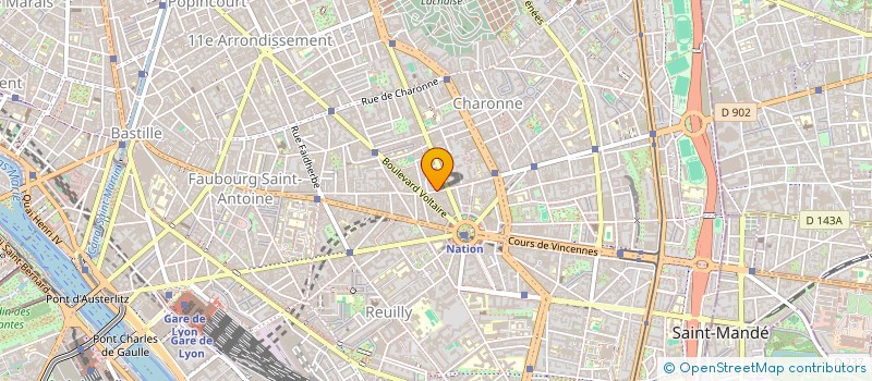 localisation de l'entreprise THE AGENCY  PARIS