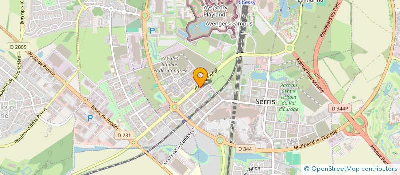 localisation de l'entreprise THE AGENT  SERRIS