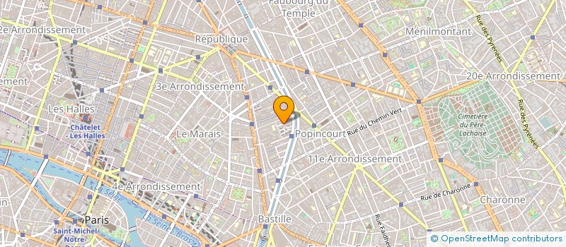 localisation de l'entreprise THE ALLEY  PARIS