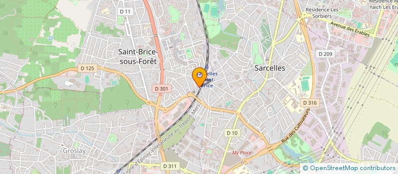 localisation de l'entreprise THE ALLOUL à SARCELLES