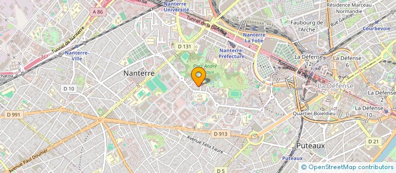 localisation de l'entreprise THE AMBASSADOR CONSULTING à NANTERRE