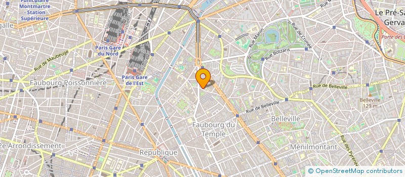 localisation de l'entreprise THE ANONYMOUS PROJECT  PARIS