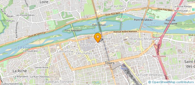 localisation de l'entreprise THE APOCALYPSE STORE 37  TOURS