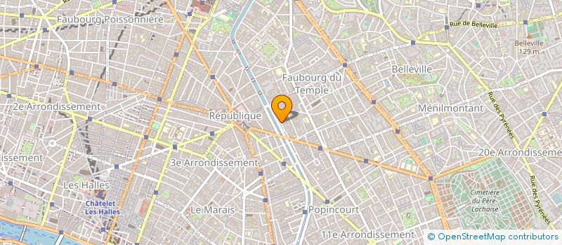 localisation de l'entreprise THE ARCHITECTES  PARIS