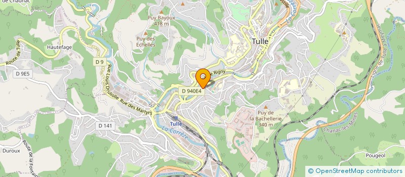 localisation de l'entreprise THE ARUSPICE CORP  TULLE