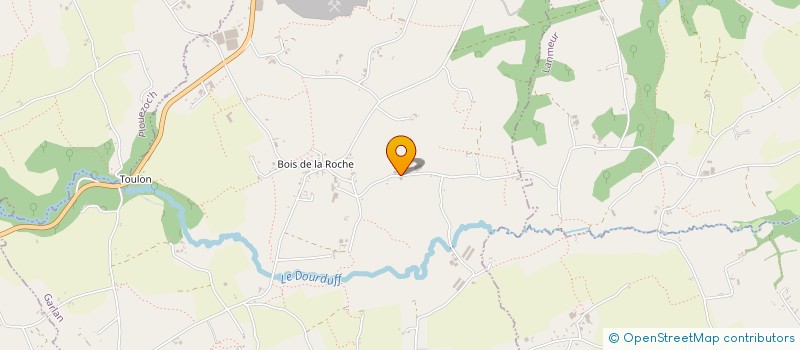 localisation de l'entreprise THE & ASSOCIES à MORLAIX