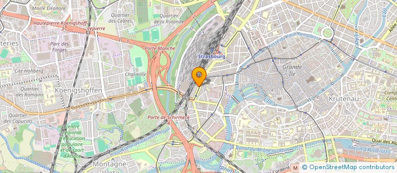 localisation de l'entreprise THE ATTIC  STRASBOURG