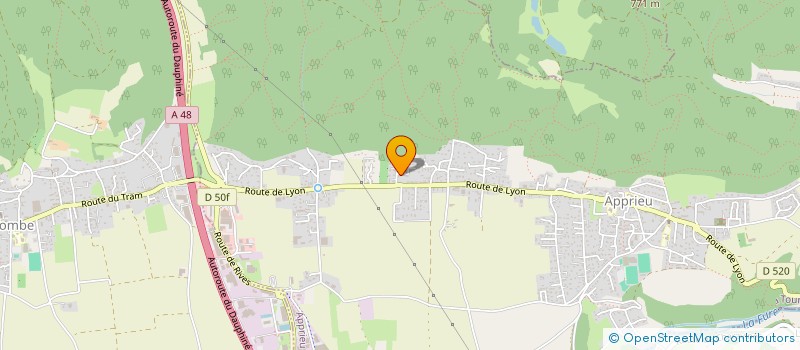 localisation de l'entreprise THE ATTIC NOISY  APPRIEU