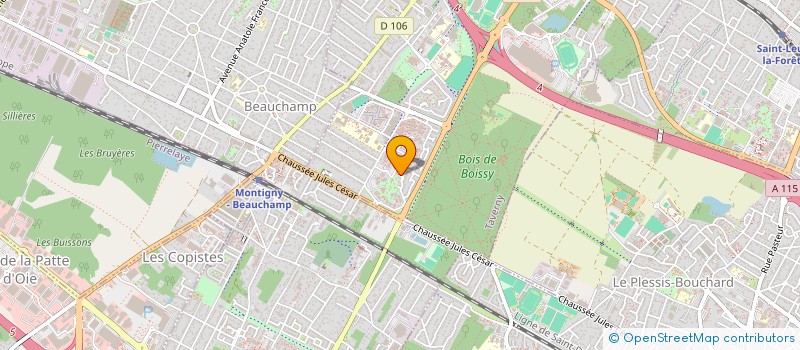 localisation de l'entreprise THE AVENGERS BROTHERS  TAVERNY