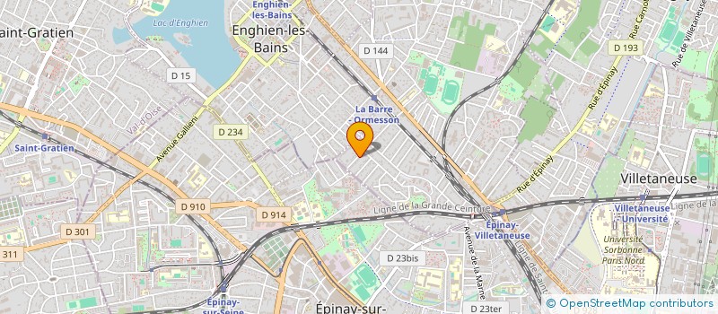 localisation de l'entreprise THE B HOLDING  PARIS