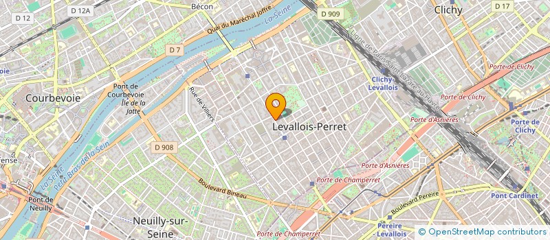 localisation de l'entreprise THE BANG ! AGENCY à LEVALLOIS-PERRET