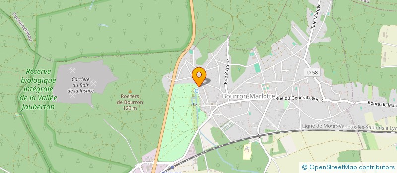 localisation de l'entreprise THE BANSHIES  BOURRON-MARLOTTE