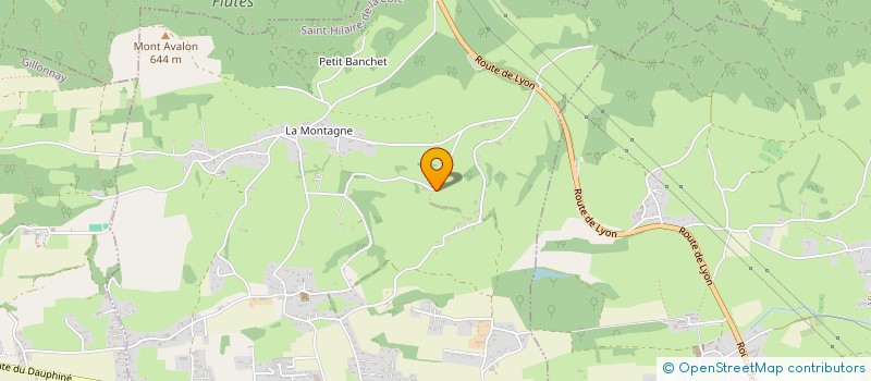 localisation de l'entreprise THE BARBER  SAINT-HILAIRE-DE-LA-COTE