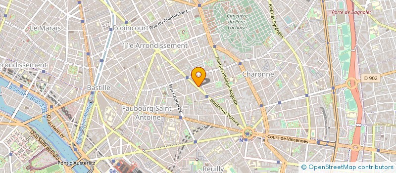 localisation de l'entreprise THE BARBER SHOP  PARIS