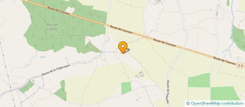 localisation de l'entreprise THE BASSWOOD  LE MESNIL SIMON