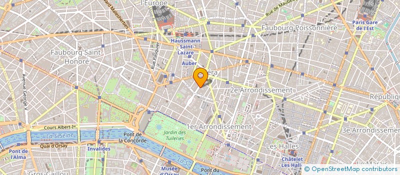 localisation de l'entreprise THE BAZOOKA  PARIS