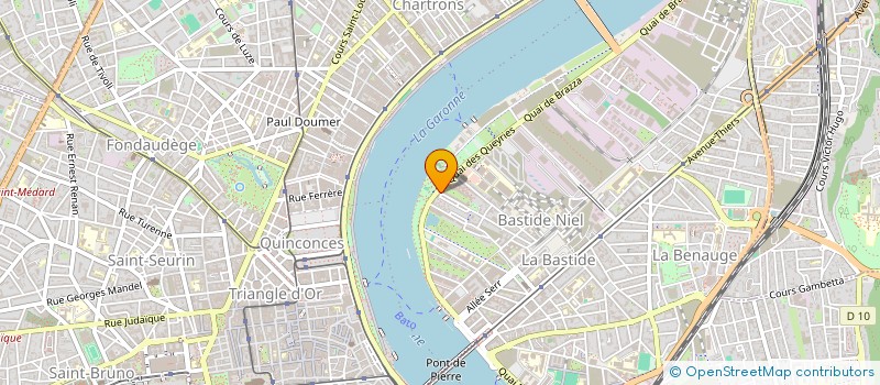 localisation de l'entreprise THE BEARS L. GROUP  BORDEAUX